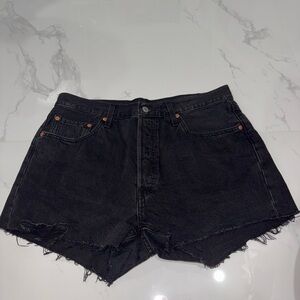 Black Denim Women's Levi 501 32